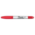 thumbnail image 2 of Marcadores Permanentes Sharpie de Punta Doble Fina y Ultra-Fina Rojo 12, 2 of 4