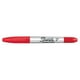 thumbnail image 2 of Marcadores Permanentes Sharpie de Punta Doble Fina y Ultra-Fina Rojo 12, 2 of 4