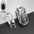 thumbnail image 4 of Zinc Alloy car accessories Remote Key Fob Case Cover Shell For Mercedes Benz W223 Class S300 S350 S450 S500 2020 2021 key chains, 4 of 12