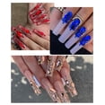 thumbnail image 3 of Juego de herramientas de manicura de diamantes planos de 12 cuadrículas Diamantes en forma especial Meterk ZSHZ-206 con pinzas y bolígrafo corto, 3 of 6