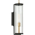thumbnail image 2 of The Great Outdoors 79001-734 Cara 19" Tall Outdoor Wall Sconce - Dark Matte Black /, 2 of 3