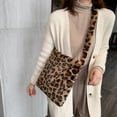 thumbnail image 3 of Bolso cruzado con estampado de leopardo para mujer bandolera informal suave, 3 of 9