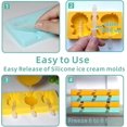 thumbnail image 3 of Popsicle Molds,Silicone Popsicle Molds for Toddlers,Homemade Frozen Baby Popsicle Molds,Kids Popsicle Molds,BPA Free,Mini Popsicle Molds,Popsicle Make, 3 of 4
