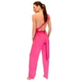 thumbnail image 3 of vivian's fashions jumpsuit - convertible, 8 ways to wear (teal, small), 3 of 3