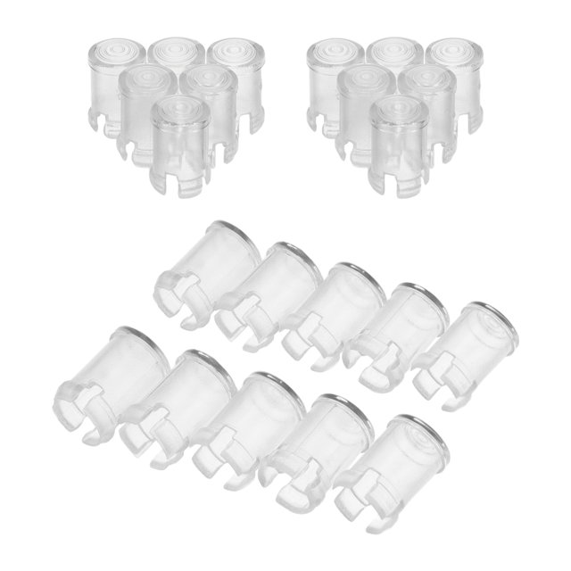 KALLORY 20Ud Soporte De Panel Para LED 3Mm Transparente Para Proyectos De Diodos
