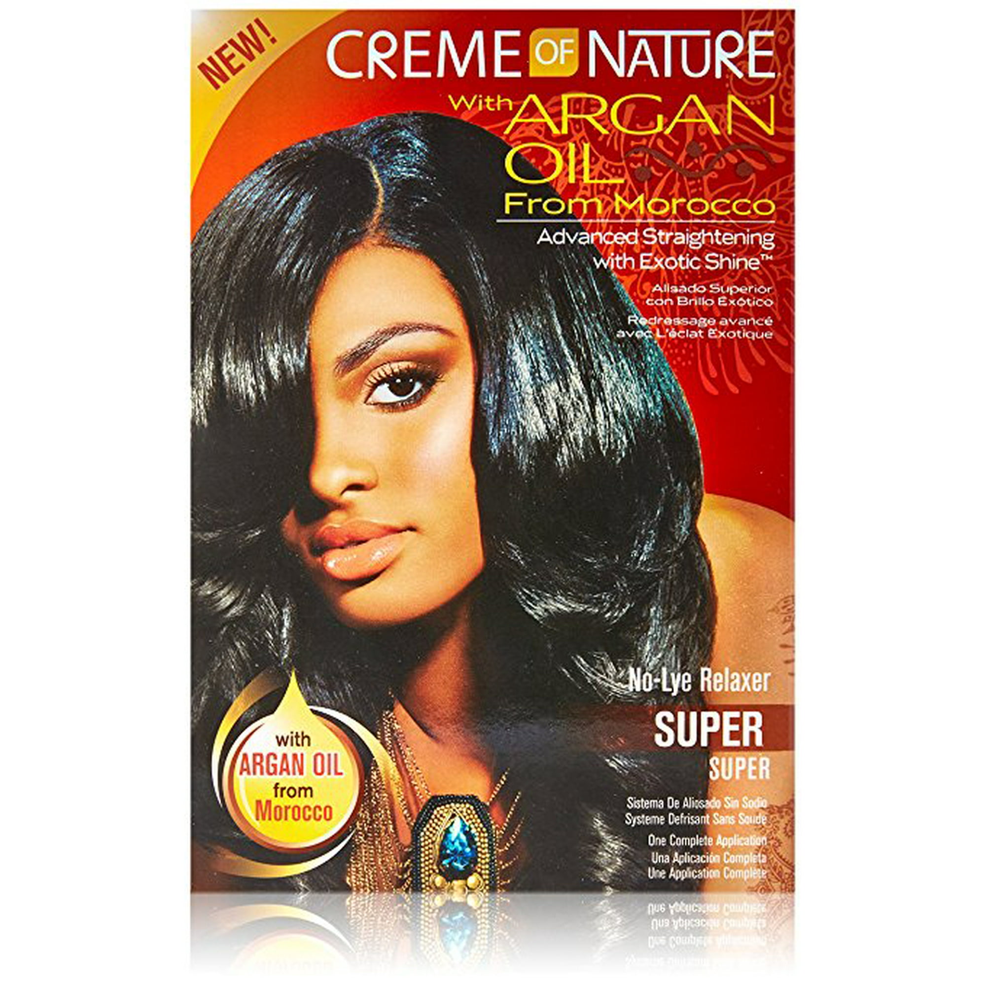 Creme Of Nature With Argan Oil Advanced Straightening With Exotic