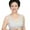 Gray, variant on Busydd Plus Size Bras for Women Older Full Coverage Wireless Bras for Women Comfort Supportive Front Closure Bras Fashion Seamless Everyday Bra No Underwire S-5XL