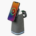 thumbnail image 3 of iHome IBT70 Triple Support de Recharge Sans Fil avec Haut-Parleur Bluetooth, 3 of 4