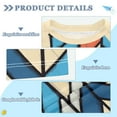 thumbnail image 2 of FORMRS Boys Rash Guard with Short Sleeves UPF 50+ Swim Shirts Sizes 3-12T, Blue Geometric, 2 of 6