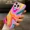 Pink, variant on Phone Case Colorful Abstract Wavy Pattern Cover Cases Suitable for Iphone 17promax 16 15 14 13 12 Antidrop Hard Shell Modern Funky Fashion Can Be Given to Friends