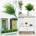 thumbnail image 4 of Morttic Morttic 10 Bundles Artificial Boxwood Plants Shrubs Artificial Flowers for Outdoors UV Resistant Greenery Foliage Spring Garden Farmhouse Office Patio Wedding Decor Indoor Decoration, 4 of 5