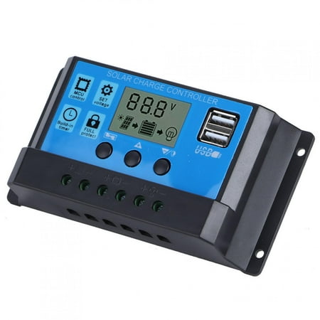 

ABS Solar Power Controller 12V 24V Solar Charge Controller For Home Photovoltaic System