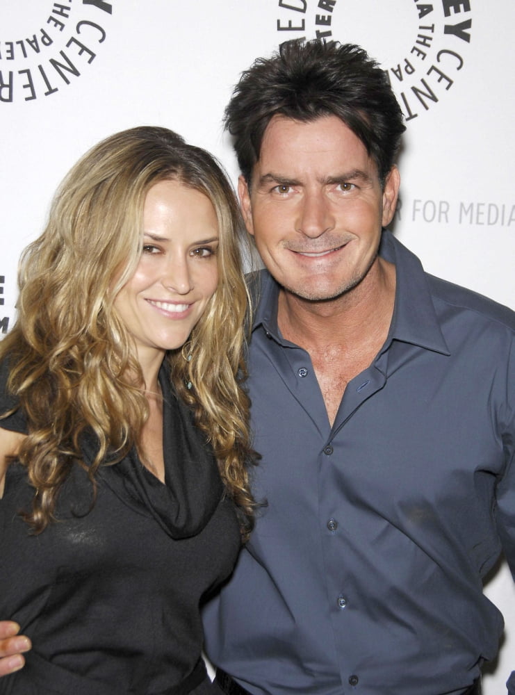 Brooke Muller Charlie Sheen At Arrivals For Two And A Half Men 100Th ...