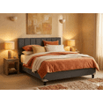 thumbnail image 2 of Cama Base Basic matrimonial Atlas del Descanso, color Gris, 2 of 3