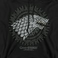 thumbnail image 2 of Game of Thrones Stark Burst Sigils Unisex Adult Pull-Over Hoodie,Black, Large, 2 of 5