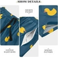 thumbnail image 5 of FREEAMG Bald Eagle On American Flag Patriotic USA Design Men's Pajama Pants Shorts Sleepwear Lounge Pajama Bottoms, 5 of 7