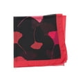 thumbnail image 4 of Time and Tru Women's 30 X 30 Printed Square Scarf, One Size, Scarlet Multi, 4 of 4