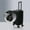 Black_New#10049, variant on Universal Silica Luggage Wheel Cover, Wear Resistant Trolley Suitcase Caster Sleeve, Noise Reduction, Non-Slip, Fits 21.65-26.77in Wheels, Red/Gray/Blue/Green, 1-Pack