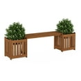 thumbnail image 4 of Furinno Tioman Outdoor Hardwood Lifestyle Planter Box with Seater, 4 of 6