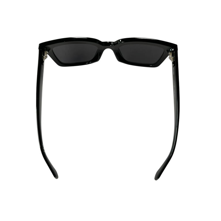 Quay Australia Black Rectangle Sunglasses LET IT RUN Polarized Rectangle Sunglasses for Men – QUAY main image 3