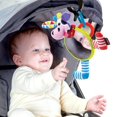 thumbnail image 2 of My First Mirror Friend - Cow: Baby-Safe Mirror with Animal Pal, Textures, Teether, and Rattle for Crib, Stroller, and Tummy Time, 2 of 3