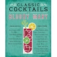 thumbnail image 2 of Mullan, Michael 12x14 Gold Ornate Wood Framed with Double Matting Museum Art Print Titled - Classic Cocktail Bloody Mary, 2 of 4