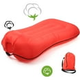 thumbnail image 3 of FYBTO Foldable Sleeping Bag Inflatable Lazy Sofa Bed Sleeping Bag Outdoor Camping Inflatable BedRed-0905, 3 of 5
