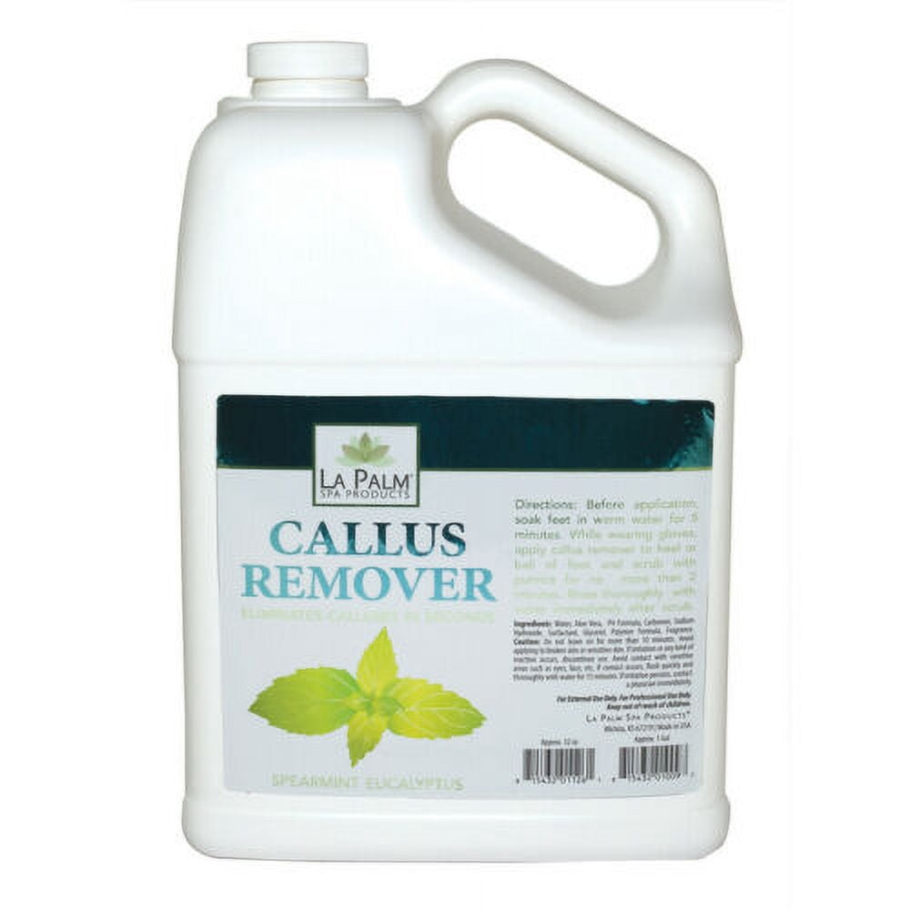 La Palm Callus Remover Spearmint With Aloe Vera & Vitamin E, 1 Gallon