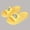 Yellow, variant on Fnooota Girls Slide Sandals, Waterproof Open Toe Slip On Non Slip Summer Shoes Yellow Size 1-1.5(Big Kids)