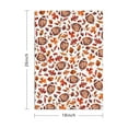 thumbnail image 3 of Cozy Fall Kitchen Towels 2-Pack - Pumpkin & Maple Leaves Absorbent Hand Towels for Farmhouse, 3 of 3