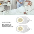 thumbnail image 3 of Bolsa drenable de urostomía hidrocoloide desechable que previene el reflujo Forro transpirable Bolsa de urostomía de una pieza 5 piezas Control de olores hipoalergénico para ANGGREK Otros, 3 of 8
