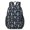 Boston Terrier and Dog Paw Print Blue, variant on Dog Costume White Pattern 17" Waterproof Oxford School Backpacks for Teens, S-Shape Padded Straps, for School, Travel, Hiking, Camping
