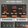 thumbnail image 4 of HOMCOM 33 Piece Metal Pegboard Panels with 16 Hooks, Bins and Racks, 4 of 10