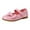 Pink, variant on Celivon Girls Casual Leather Shoes Performance Etiquette Shoes Shoes For Tween Size 10 Years