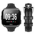 thumbnail image 2 of For Fitbit Versa Replacement Classic Vintage Genuine Leather Wristband Watch Band Strap Bracelet, 2 of 5
