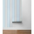 thumbnail image 6 of NextWall  Linen Cut Stripe Peel and Stick Wallpaper - 20.5 in. W x 18 ft. L, 6 of 6