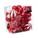 thumbnail image 1 of 65x Adornos para árbol de Navidad Bolas para árbol de Navidad Adornos Colgantes Navidad rojo blanco, 1 of 9
