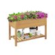 thumbnail image 1 of 2 Pisos Huerto Urbano para Terraza 119x80x57cm de Madera Abeto Estante para Cultivar Plantas Flores para Balcón, 1 of 5