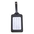 thumbnail image 2 of PU Leather Luggage Tags for Suitcases – Adjustable Strap, ID Card Window, Anti-Loss Identification for Travel Check-In & Checked Baggage, 2 of 5