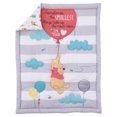 thumbnail image 6 of Disney Winnie the Pooh 4-Piece Crib Bedding Set, Gray, Red, Blue, Best Friends, 6 of 6