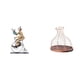 thumbnail image 1 of Escultura de con estatuilla de corcho, pieza central única para mesa de comedor, armario, decoración de cocina, colección de regalos, 1 of 8