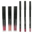 thumbnail image 1 of 3pcs Lipstick Makeup Kit, Matte Liquid Lip Sticks + Lip Liner Pens, All In One  Waterproof Long Lasting Lips Color Gloss Make Up Gift Set Beauty Cosmetics Makeup Gift, 1 of 8