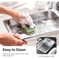thumbnail image 3 of OSTBA 6 Pack Hotel Pans, 1/1 Size 2.5" Deep Stainless Steel Steam Table Pan Full Size, 20.8" L x 12.8" W Anti Jam Buffet Pan for Home, Party, Restaurant, Hotel, Buffet, 3 of 7