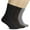 Black / Dark Brown / Grey (3 Pairs), variant on Women's Thick Cotton Winter Crew Socks | Warm Comfort Boot Socks, Breathable & Comfortable, Non Binding Top, 3 Pairs, Navy Blue, Shoe Size: 10-12