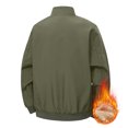 thumbnail image 3 of StSilkitty Fleece Jacket for Men Zip up Long Sleeve Stand Collar Jacket Coat Fall Lightweight Fashion Outerwear with Pockets, 3 of 7