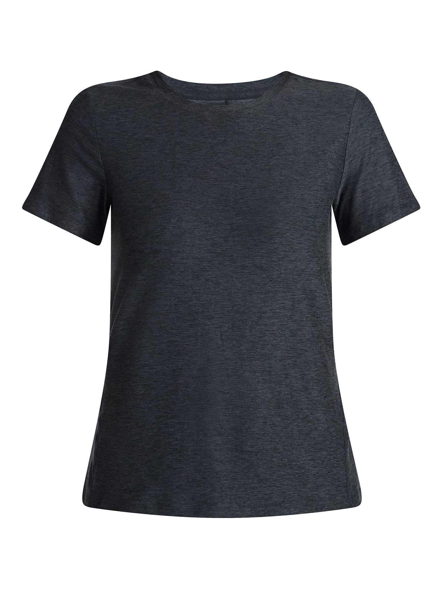 Athletic Works Women's and Women's Plus Performance ButterCore Tee, Sizes XS-4X