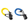 thumbnail image 1 of Cerradura Giratoria para Volante Coche Hebillas Seguridad Antirrobo () Amarilla, 1 of 7