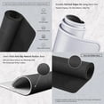 thumbnail image 5 of Black and White Mouse Pad Gamer Large Computer Gaming Accessories MousePads Carpet Anti-slip Laptop Soft Mice Mouse Mat Contour, 5 of 5