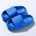 thumbnail image 4 of enyan Toddler Girls Slides Sandals Beach Pool Shower Slippers Non Slip Bath Slippers Cute Summer Shoes for Boys Sky Blue,Size 13 (7-8 Years), 4 of 5