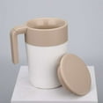 thumbnail image 3 of 260ml Office Coffee Cup With Filter Screen Large Capacity Cup For Tea Coffee Beer Various Beverages, 3 of 9